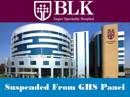 BLK suspended from CGHS Panel
